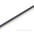Conector fêmea usinado com passo de 2,0 mm 40P